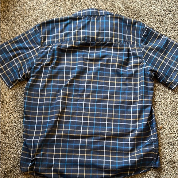 Marmot Blue Casual Button Down Shirt - Picture 4 of 4